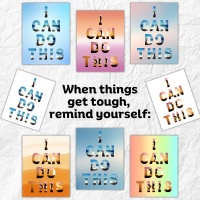 I Can Do This - set of mini-posters