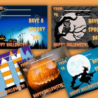 Customizable Halloween E-Cards