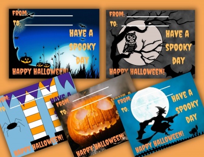 Customizable Halloween E-Cards