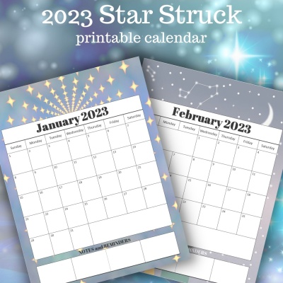 2023 Star Struck Calendar