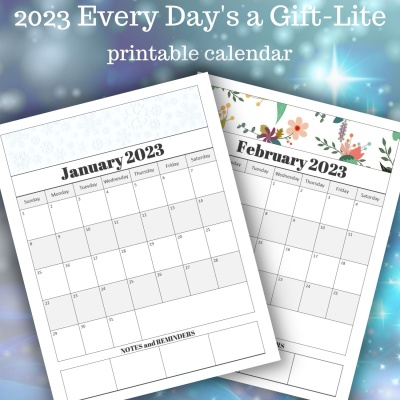2023 Every Day's a Gift Calendar-Lite