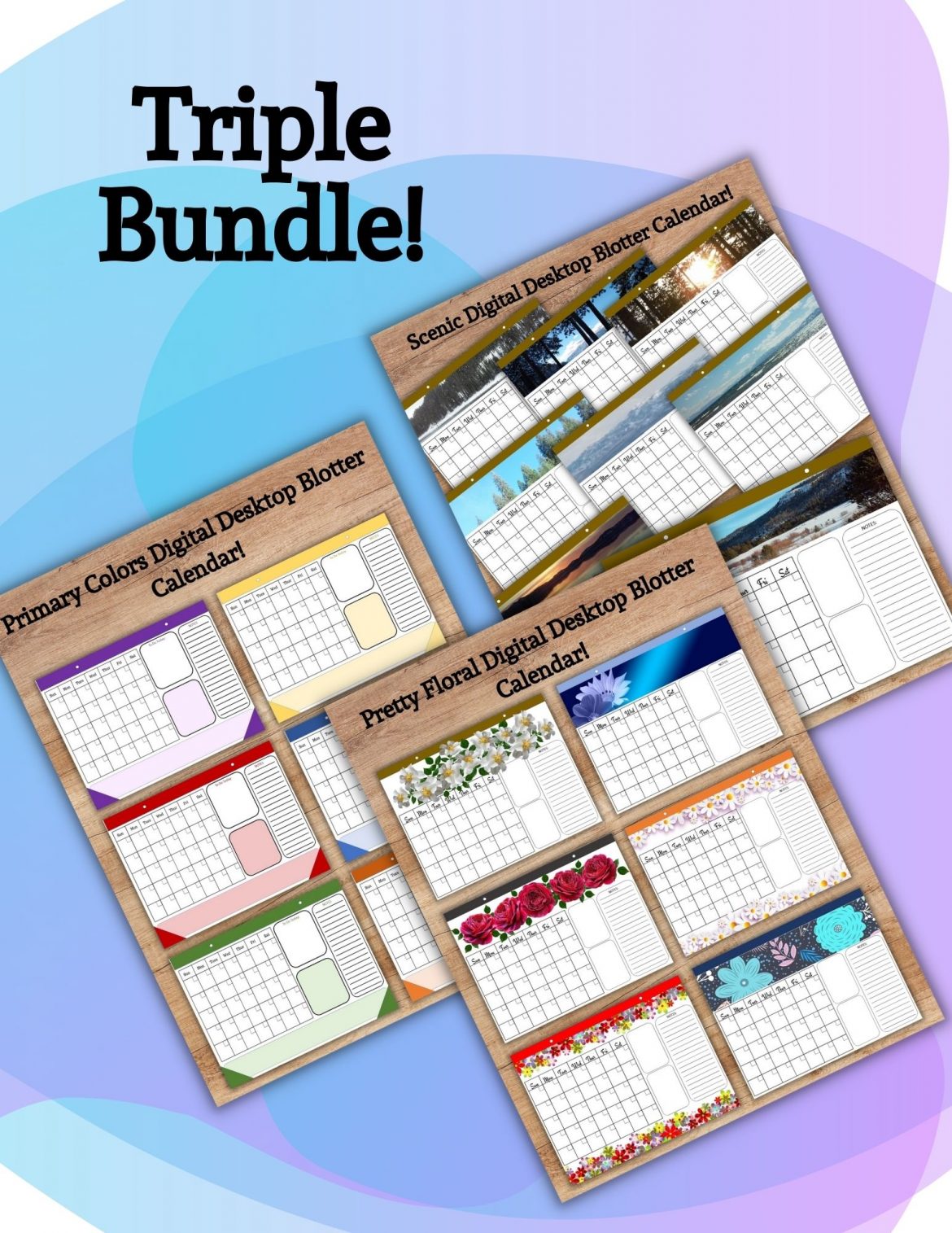 Digital Blotter Calendars – Chelle's Precious Printables